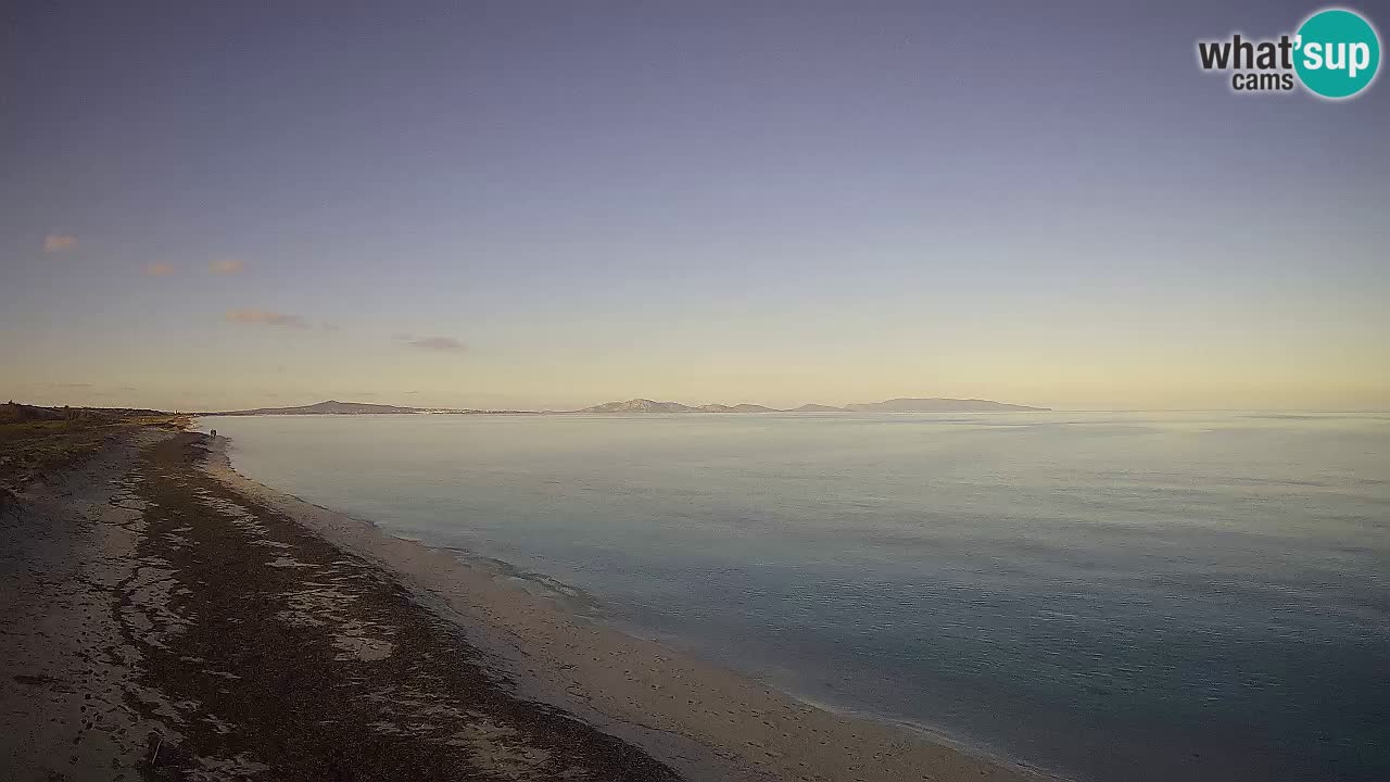 Plage Le Saline Live cam Stintino – Sardaigne