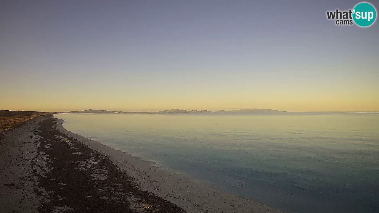 Plage Le Saline Live cam Stintino – Sardaigne