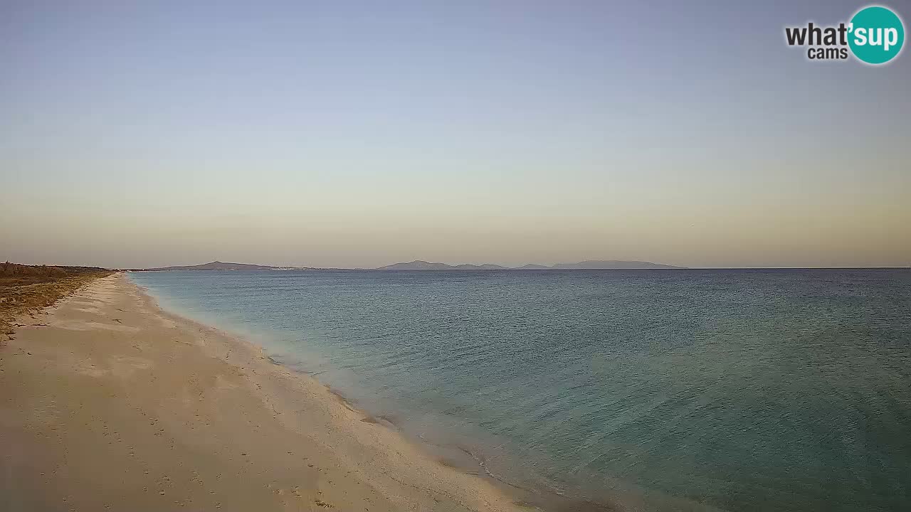 Plaža Le Saline web kamera Stintino – Sardinija