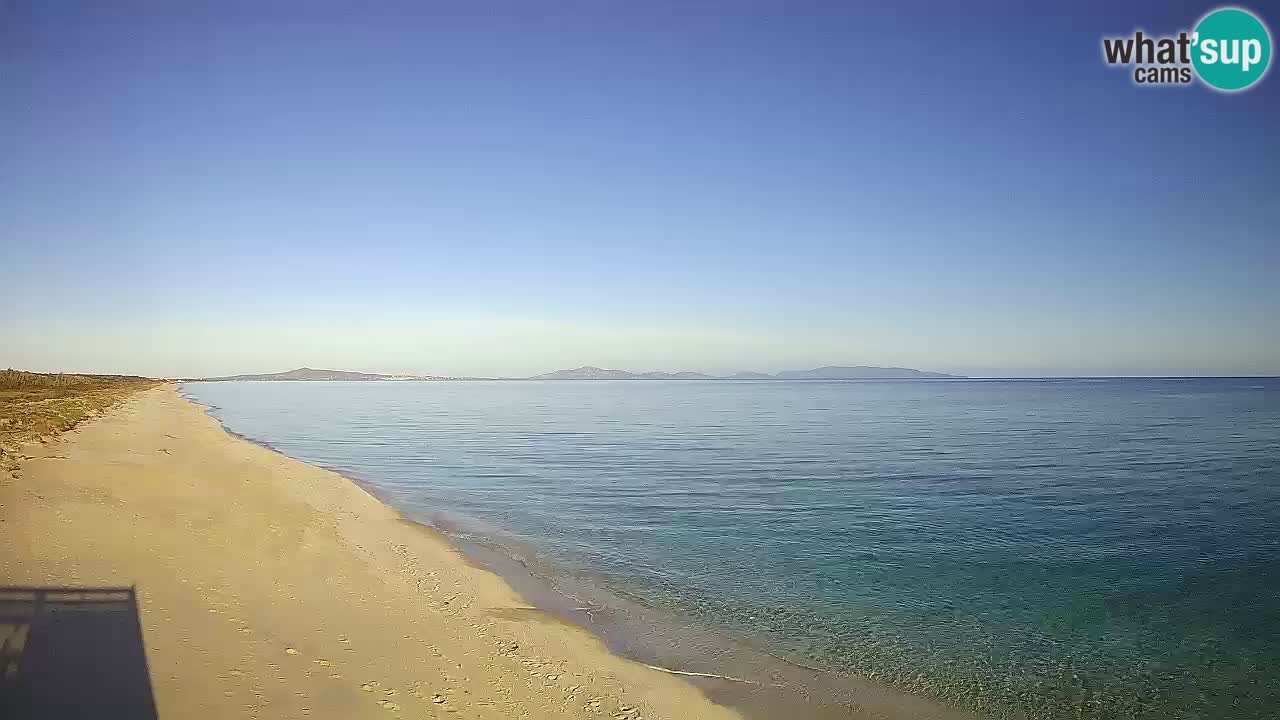 Plage Le Saline Live cam Stintino – Sardaigne