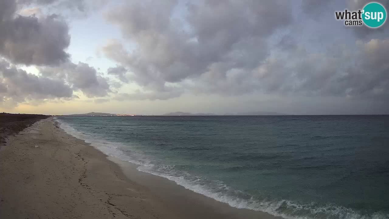 Plaža Le Saline web kamera Stintino – Sardinija