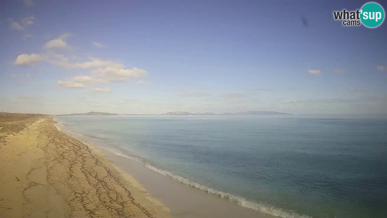 Plage Le Saline Live cam Stintino – Sardaigne