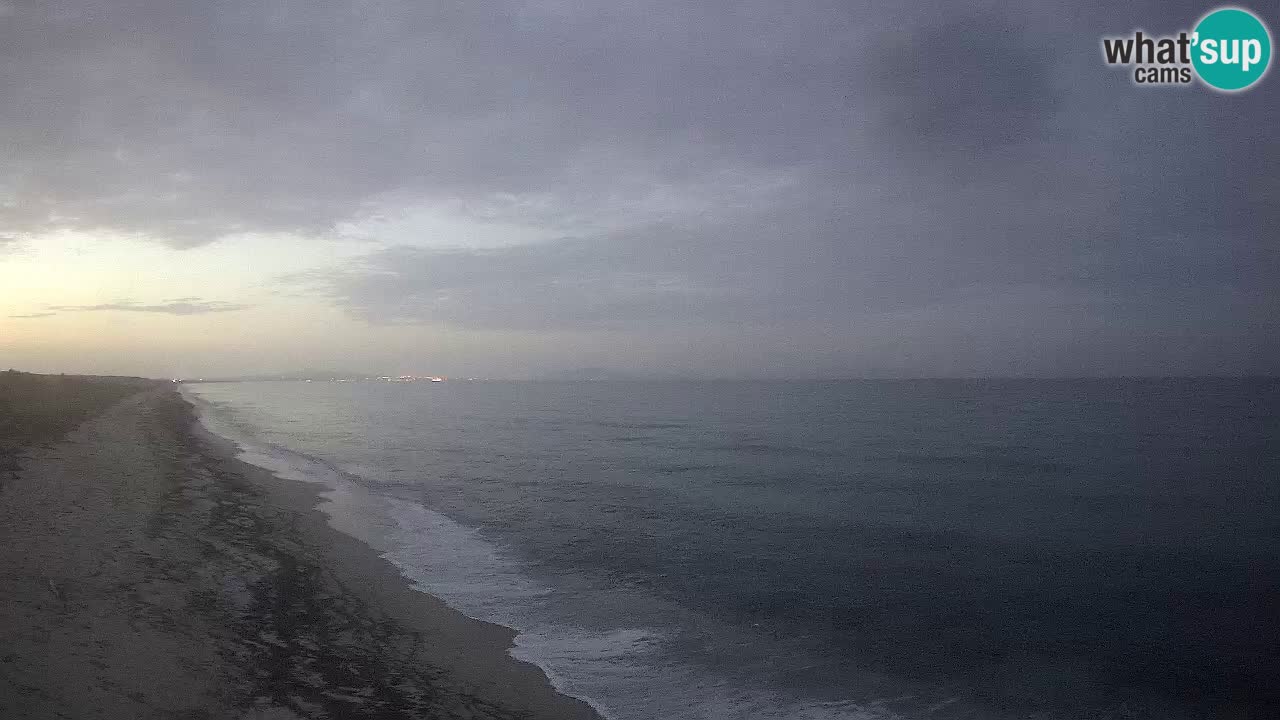 Plaža Le Saline spletna kamera Stintino – Sardinija