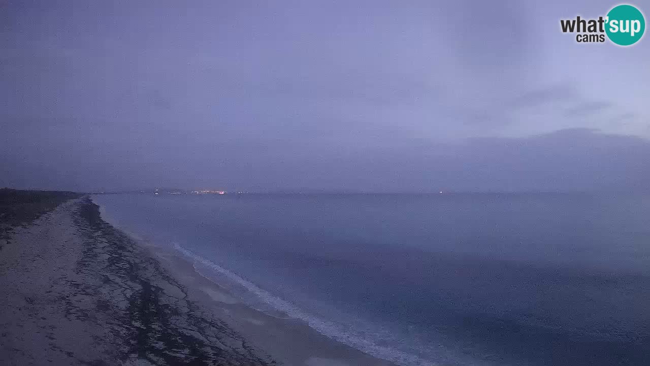 Plaža Le Saline web kamera Stintino – Sardinija