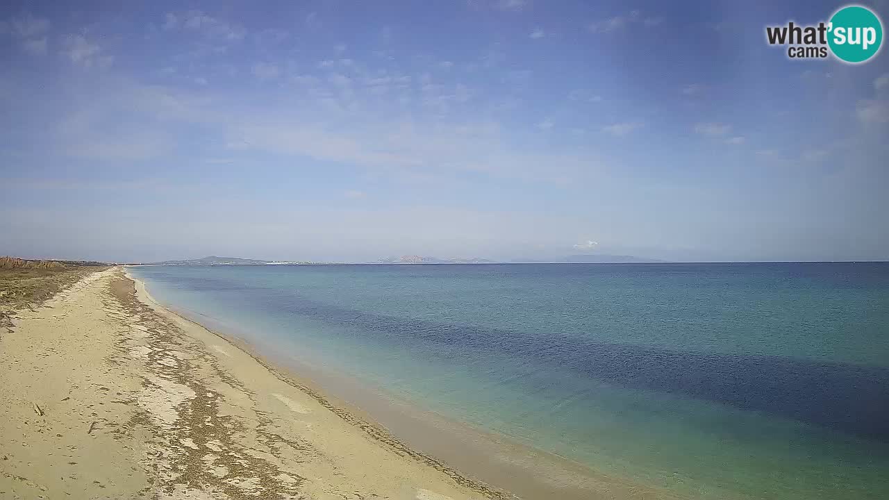 Plaža Le Saline web kamera Stintino – Sardinija