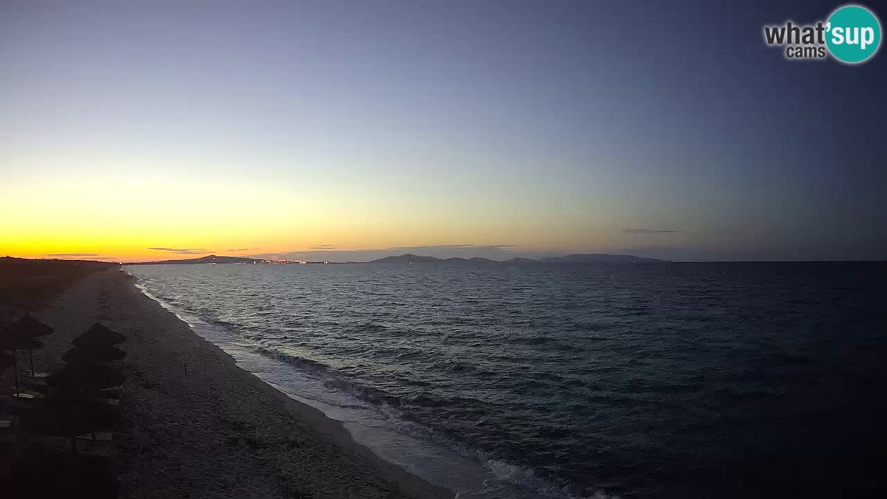 Beach Le Saline webcam live Stintino – Sardinia