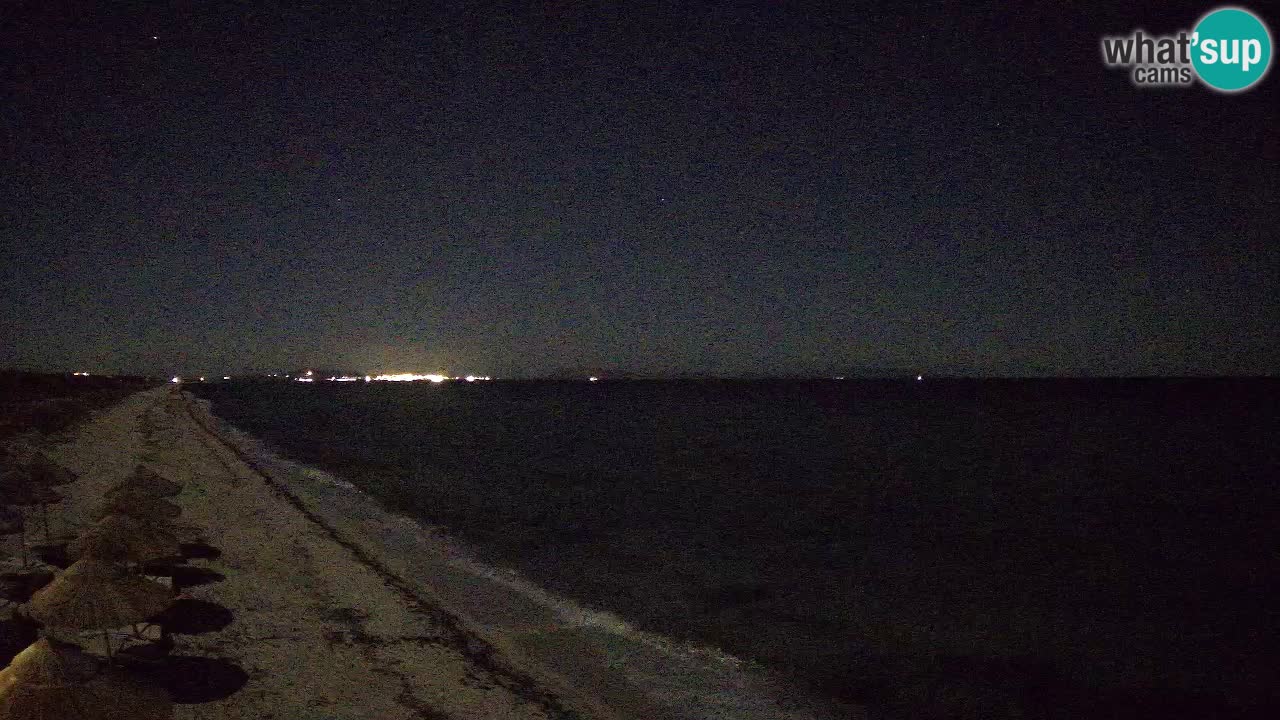 Plaža Le Saline spletna kamera Stintino – Sardinija