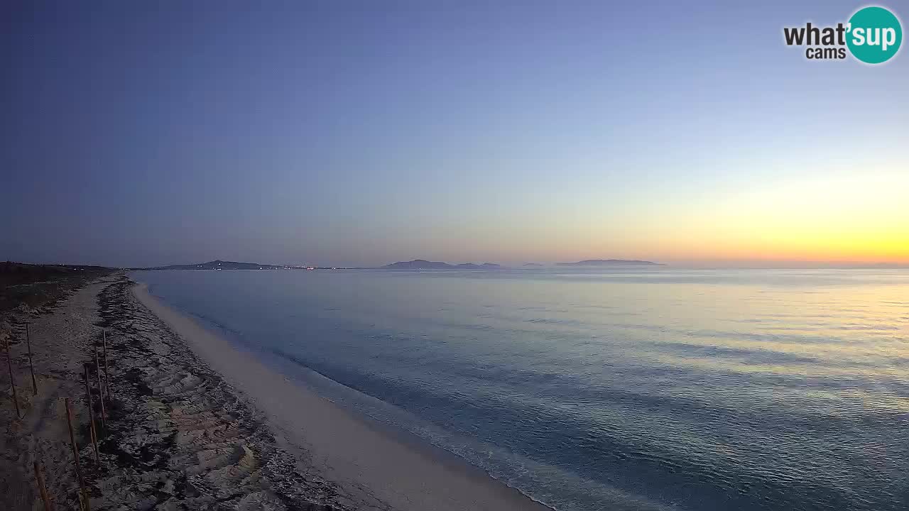 Strand Le Saline webcam Stintino – Sardinien