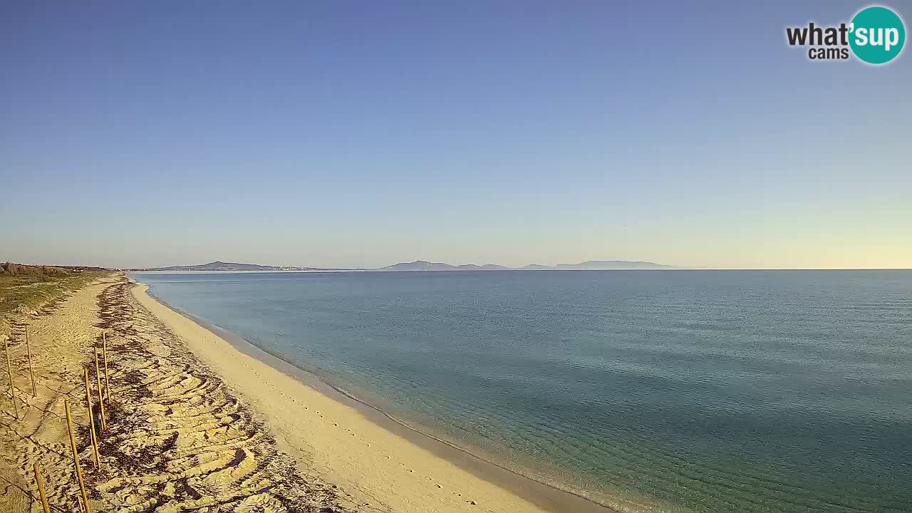 Spiaggia Le Saline webcam Stintino – Sardegna