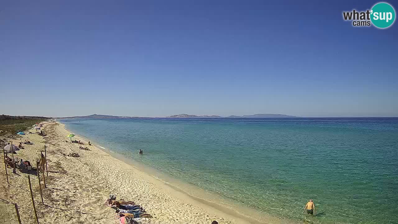 Plaža Le Saline web kamera Stintino – Sardinija