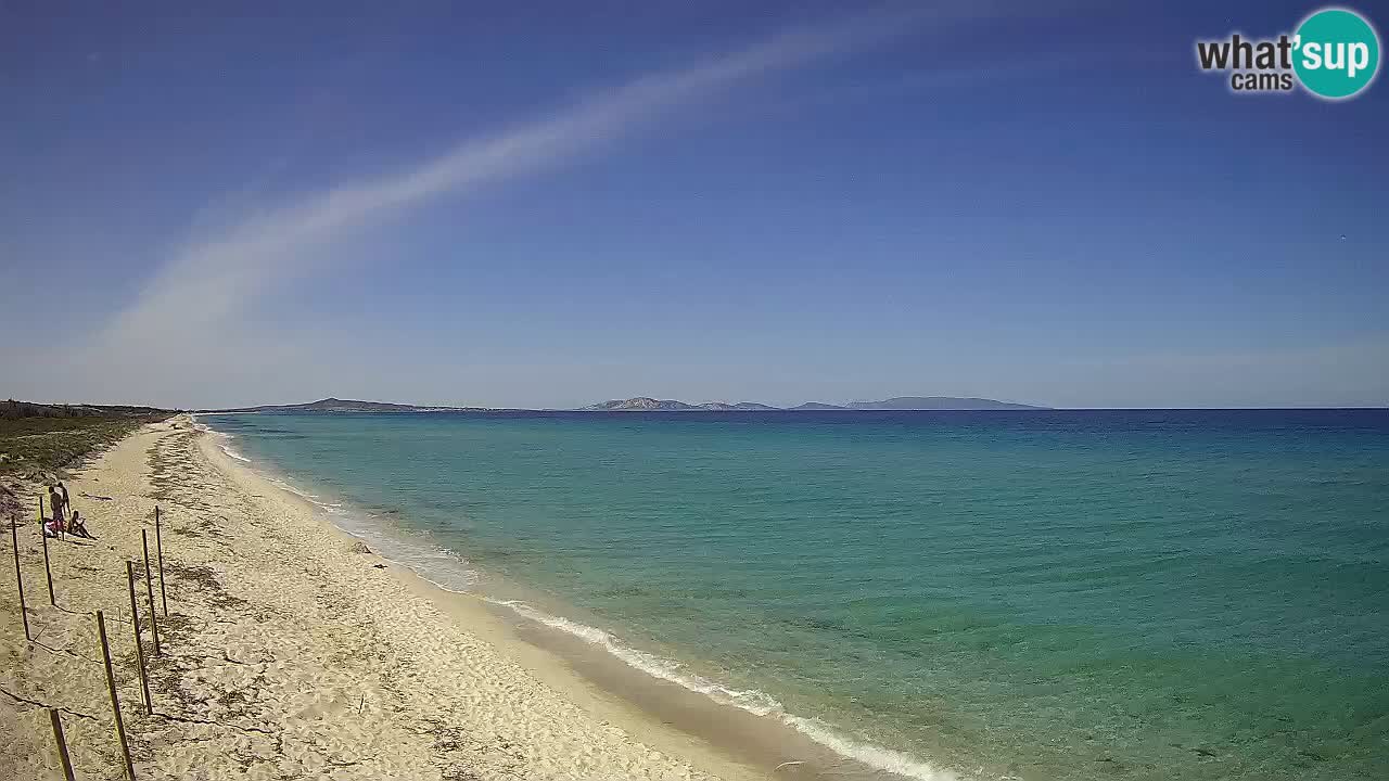 Plage Le Saline Live cam Stintino – Sardaigne