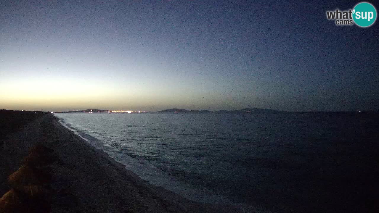 Beach Le Saline webcam live Stintino – Sardinia