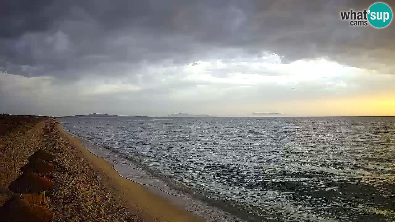Strand Le Saline webcam Stintino – Sardinien