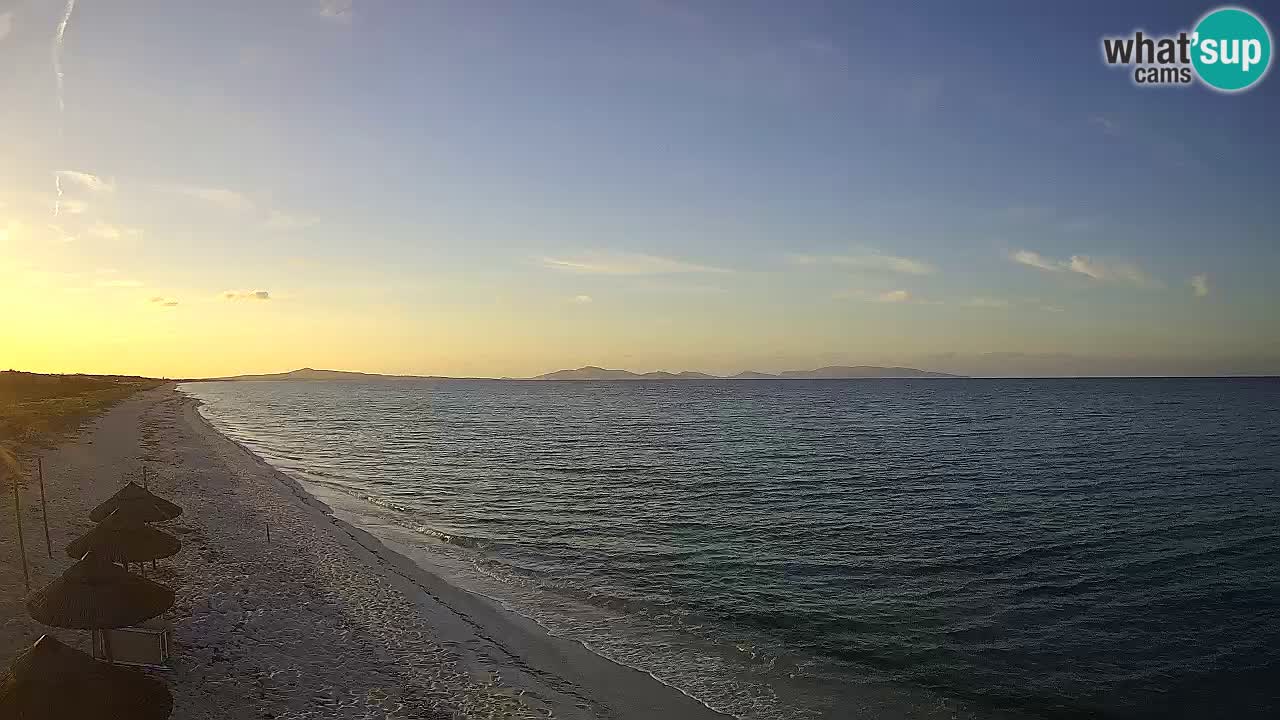 Plage Le Saline Live cam Stintino – Sardaigne