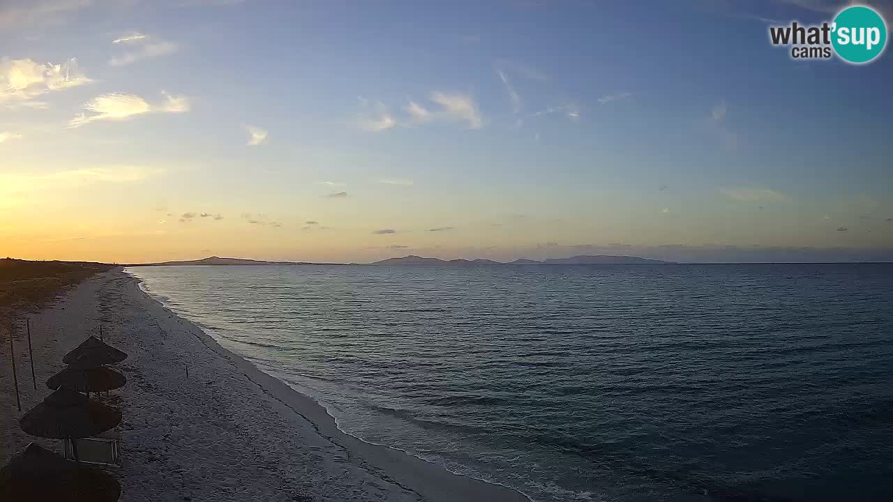 Spiaggia Le Saline webcam Stintino – Sardegna