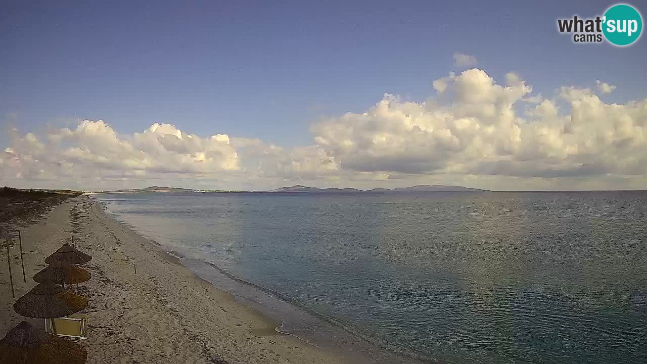 Plage Le Saline Live cam Stintino – Sardaigne