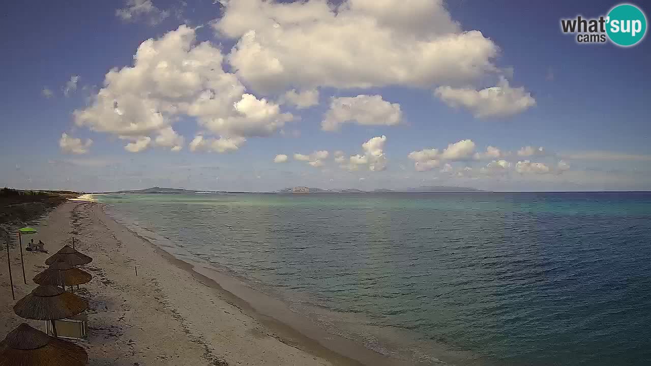 Plaža Le Saline spletna kamera Stintino – Sardinija