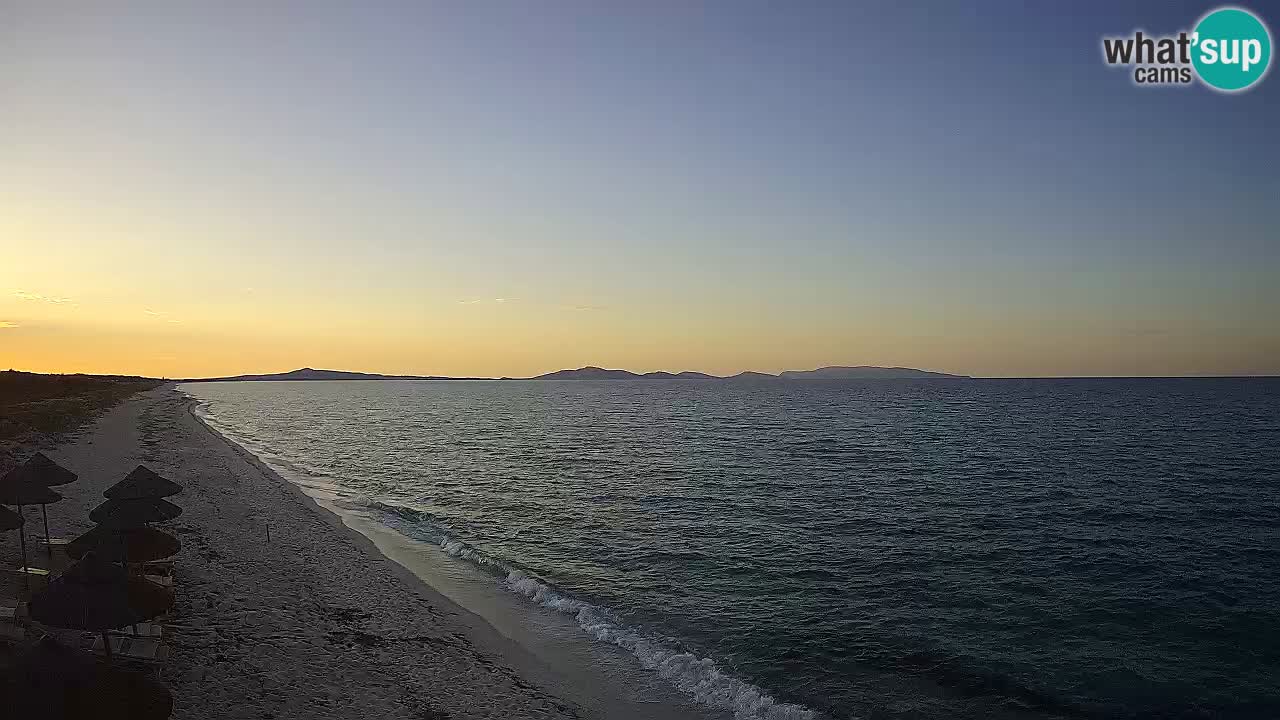 Spiaggia Le Saline webcam Stintino – Sardegna