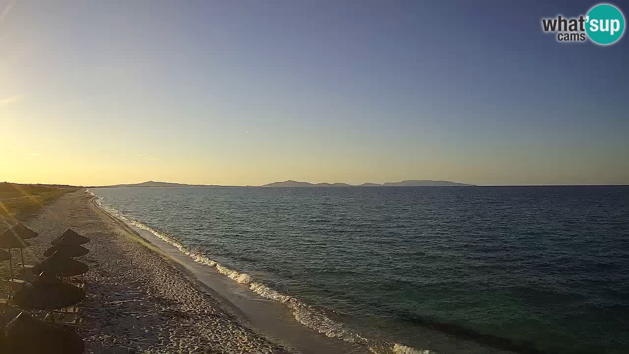 Beach Le Saline webcam live Stintino – Sardinia