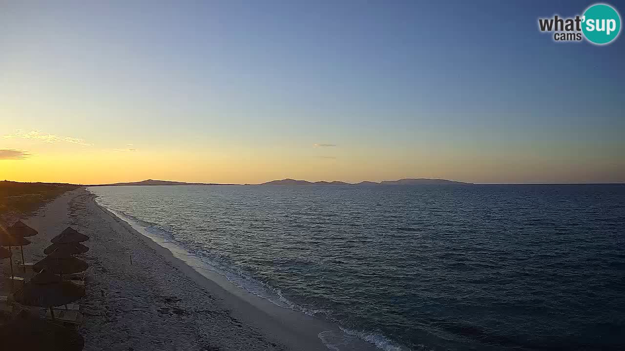 Strand Le Saline webcam Stintino – Sardinien