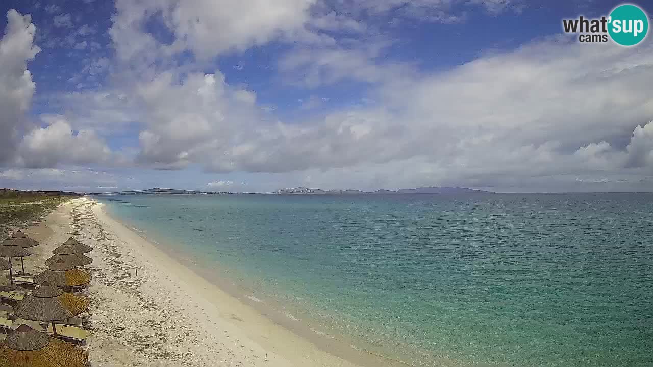 Plaža Le Saline web kamera Stintino – Sardinija