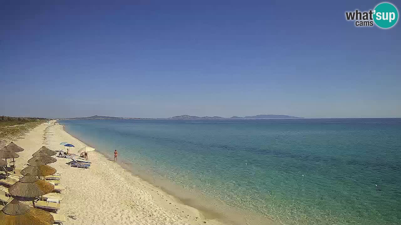 Plage Le Saline Live cam Stintino – Sardaigne