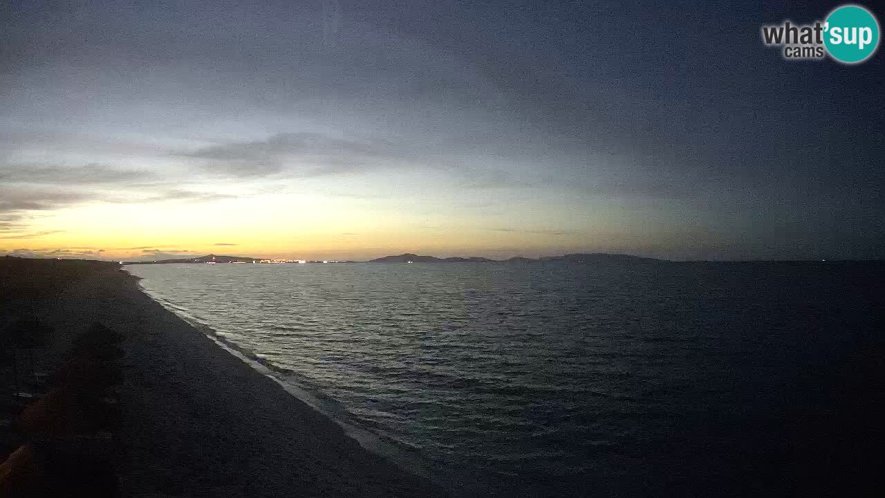Beach Le Saline webcam live Stintino – Sardinia
