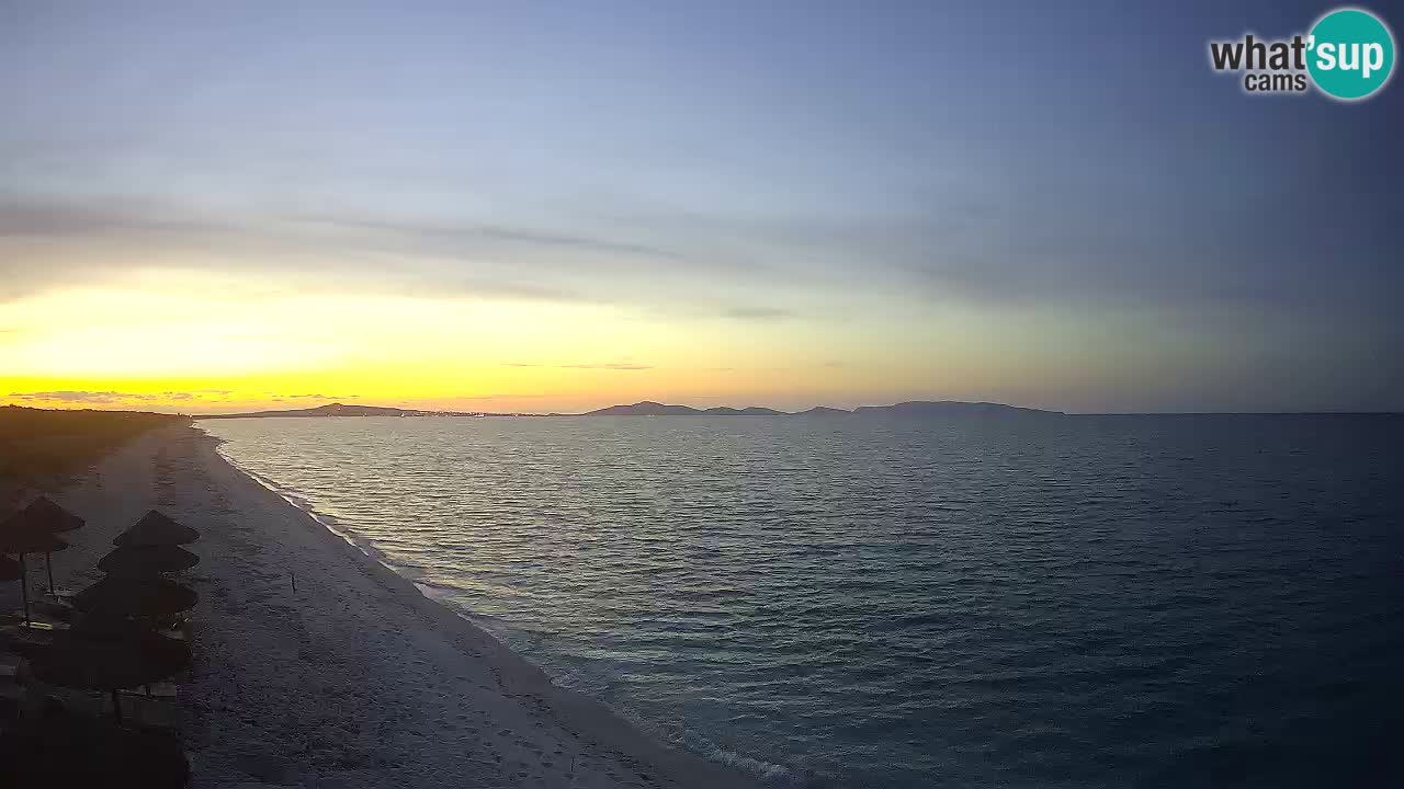 Plaža Le Saline web kamera Stintino – Sardinija