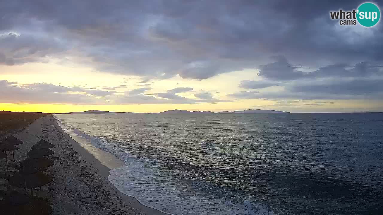 Beach Le Saline webcam live Stintino – Sardinia