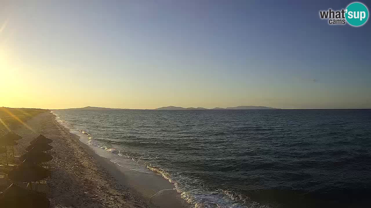 Plaža Le Saline web kamera Stintino – Sardinija