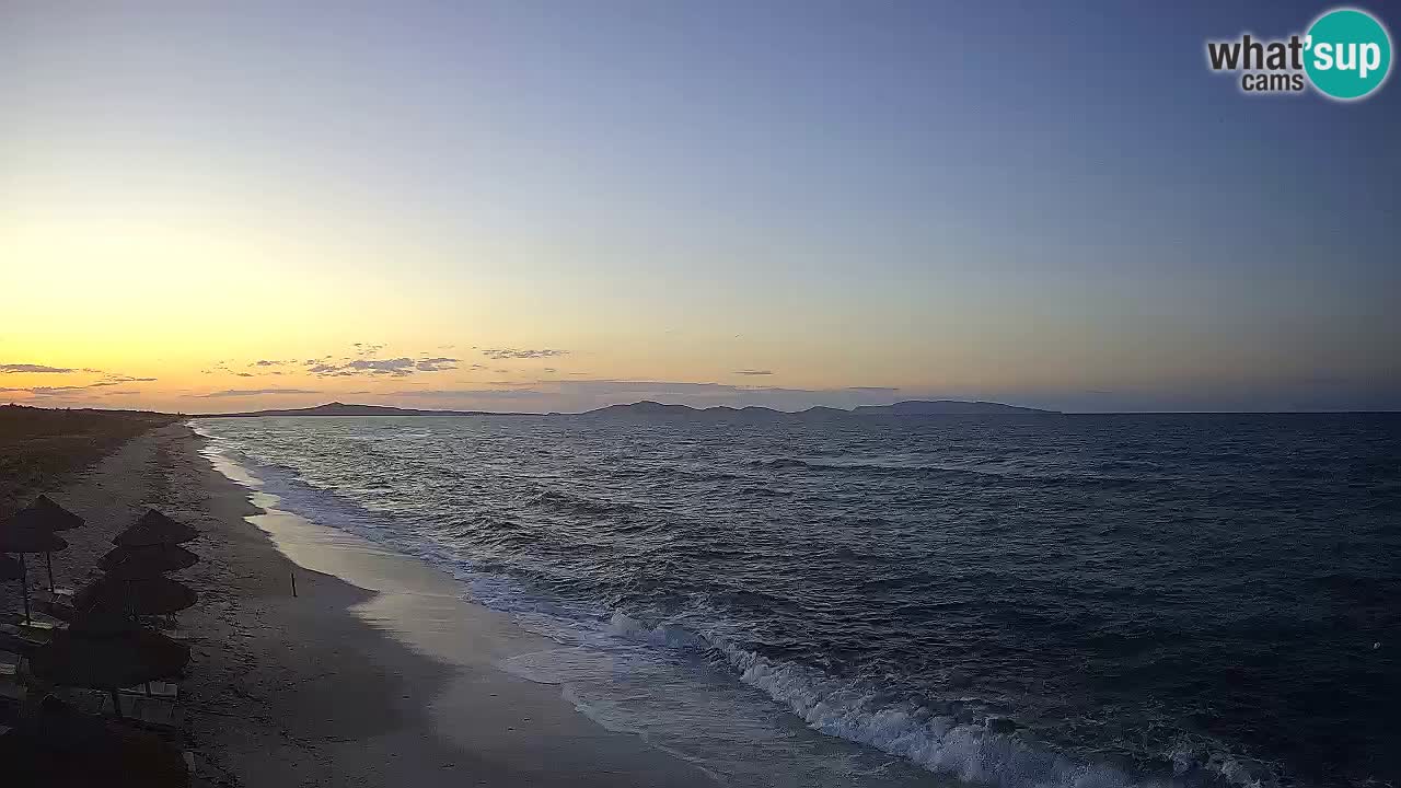 Plaža Le Saline web kamera Stintino – Sardinija