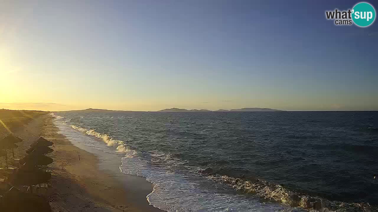 Plaža Le Saline web kamera Stintino – Sardinija
