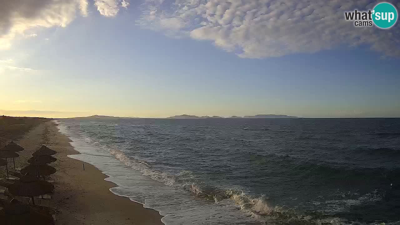 Plaža Le Saline web kamera Stintino – Sardinija