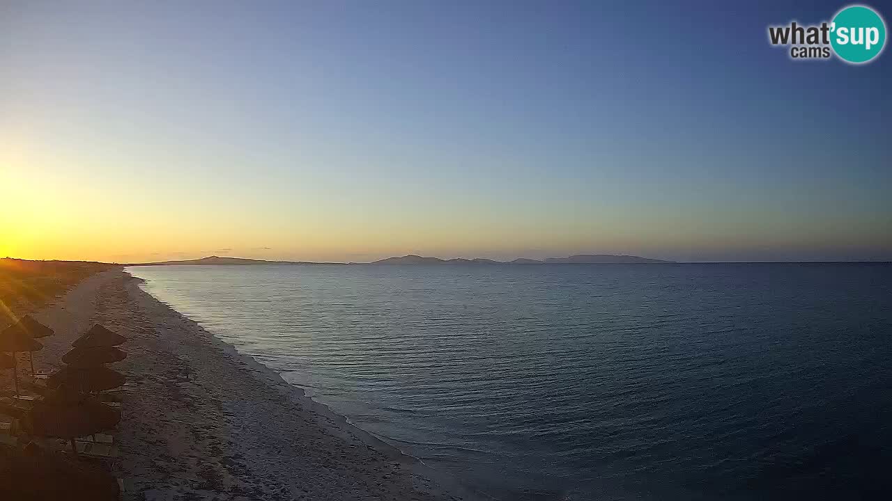 Playa Le Saline camera en vivo Stintino – Cerdeña