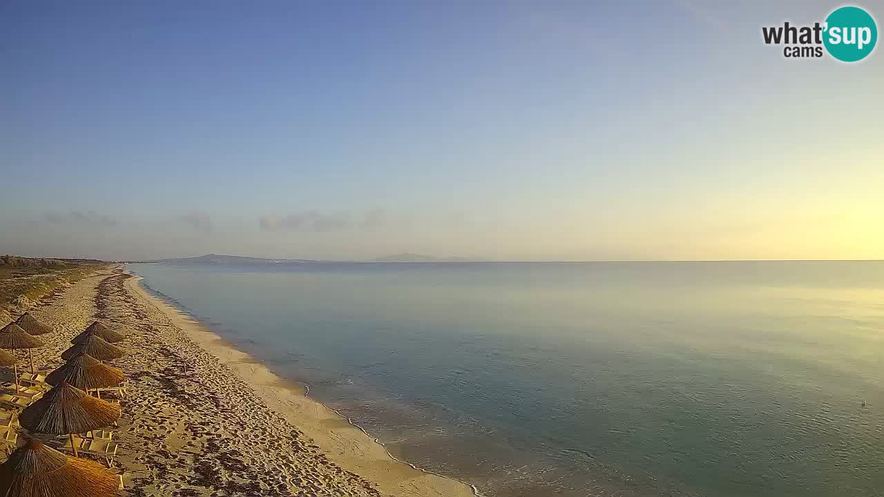 Spiaggia Le Saline webcam Stintino – Sardegna