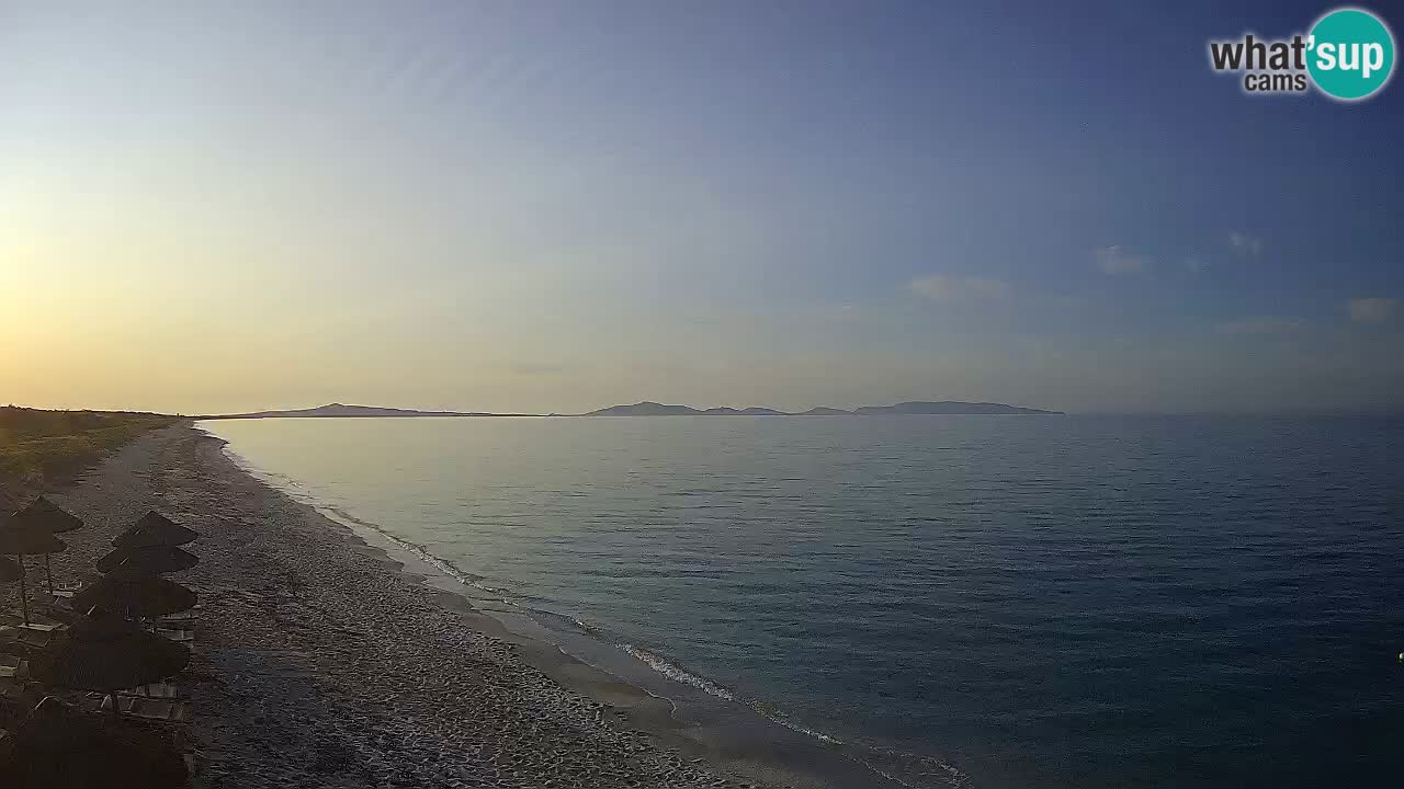 Plaža Le Saline web kamera Stintino – Sardinija