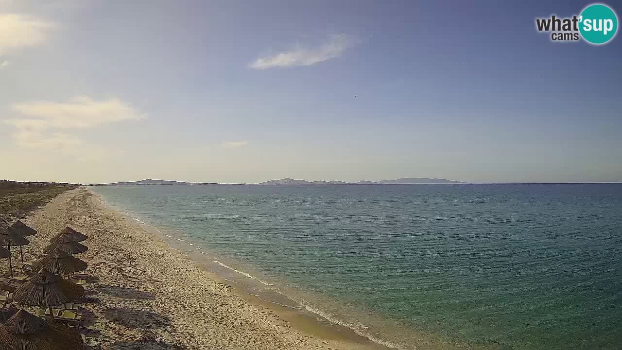 Plaža Le Saline web kamera Stintino – Sardinija