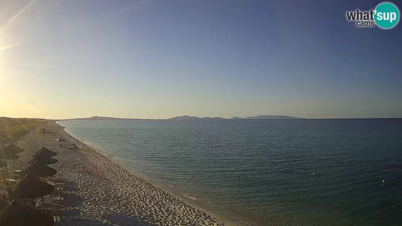 Plaža Le Saline web kamera Stintino – Sardinija