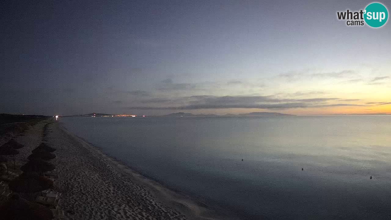 Beach Le Saline webcam live Stintino – Sardinia