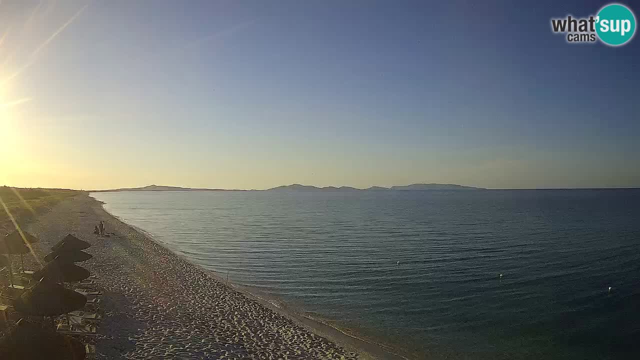 Strand Le Saline webcam Stintino – Sardinien