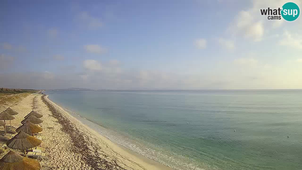 Plaža Le Saline web kamera Stintino – Sardinija