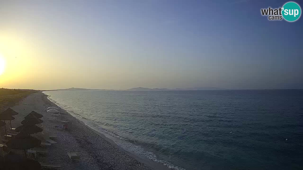 Beach Le Saline webcam live Stintino – Sardinia