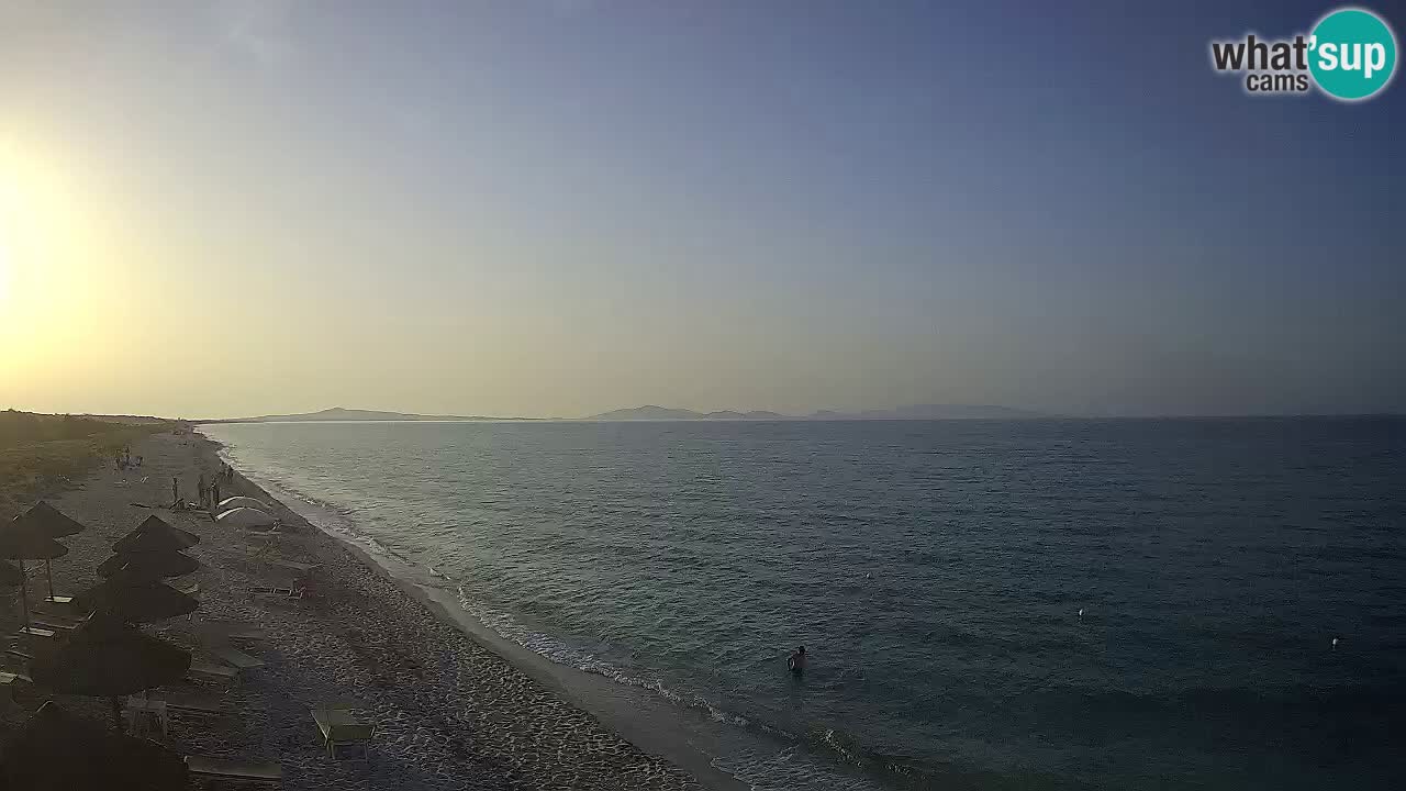 Beach Le Saline webcam live Stintino – Sardinia