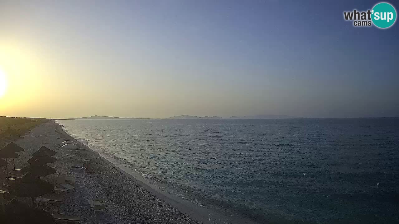 Beach Le Saline webcam live Stintino – Sardinia