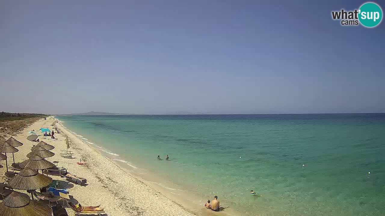 Plaža Le Saline web kamera Stintino – Sardinija