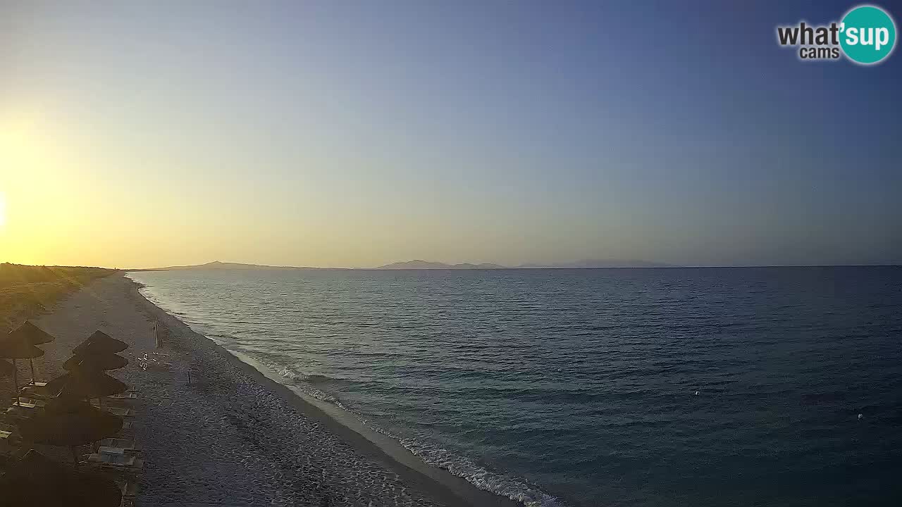 Plaža Le Saline web kamera Stintino – Sardinija