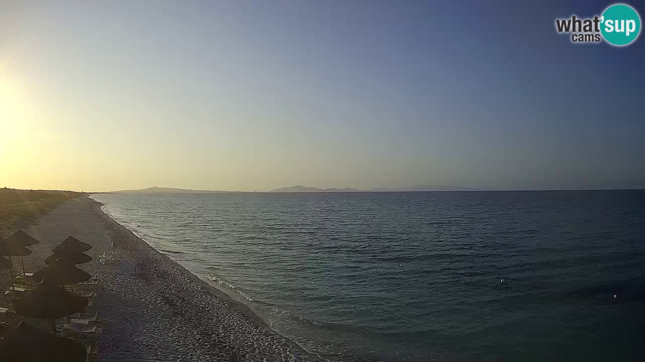 Plaža Le Saline spletna kamera Stintino – Sardinija