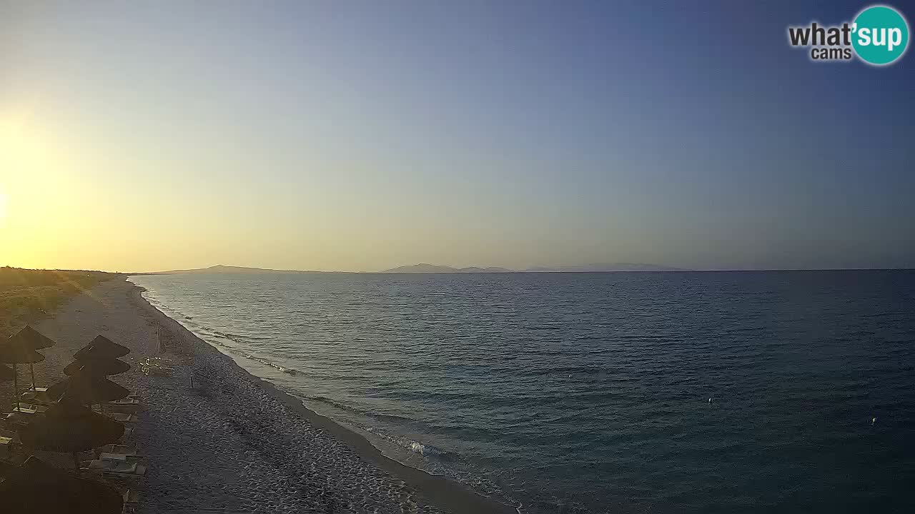 Plaža Le Saline web kamera Stintino – Sardinija