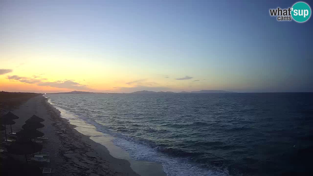 Beach Le Saline webcam live Stintino – Sardinia