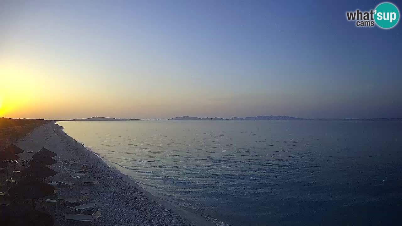 Spiaggia Le Saline webcam Stintino – Sardegna